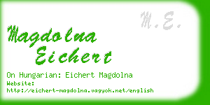 magdolna eichert business card